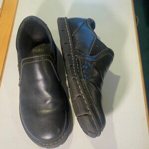 Born - Size 10 - Men's Black Sawyer slip-on leather loafer shoe